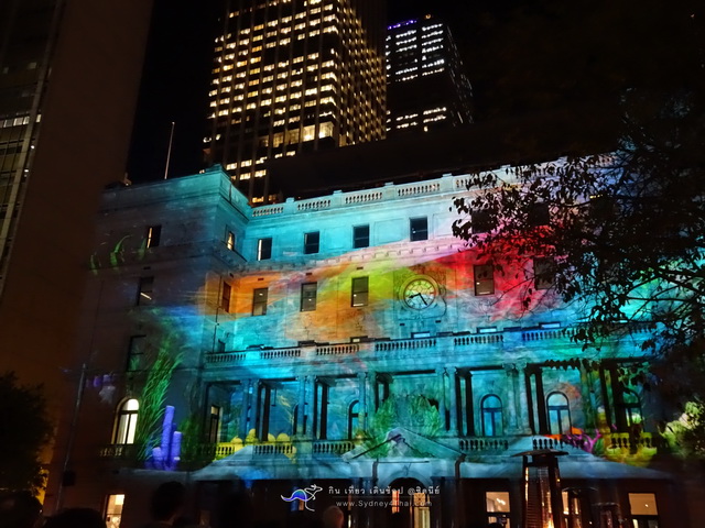 Sydney Vivid Light Circular Quay