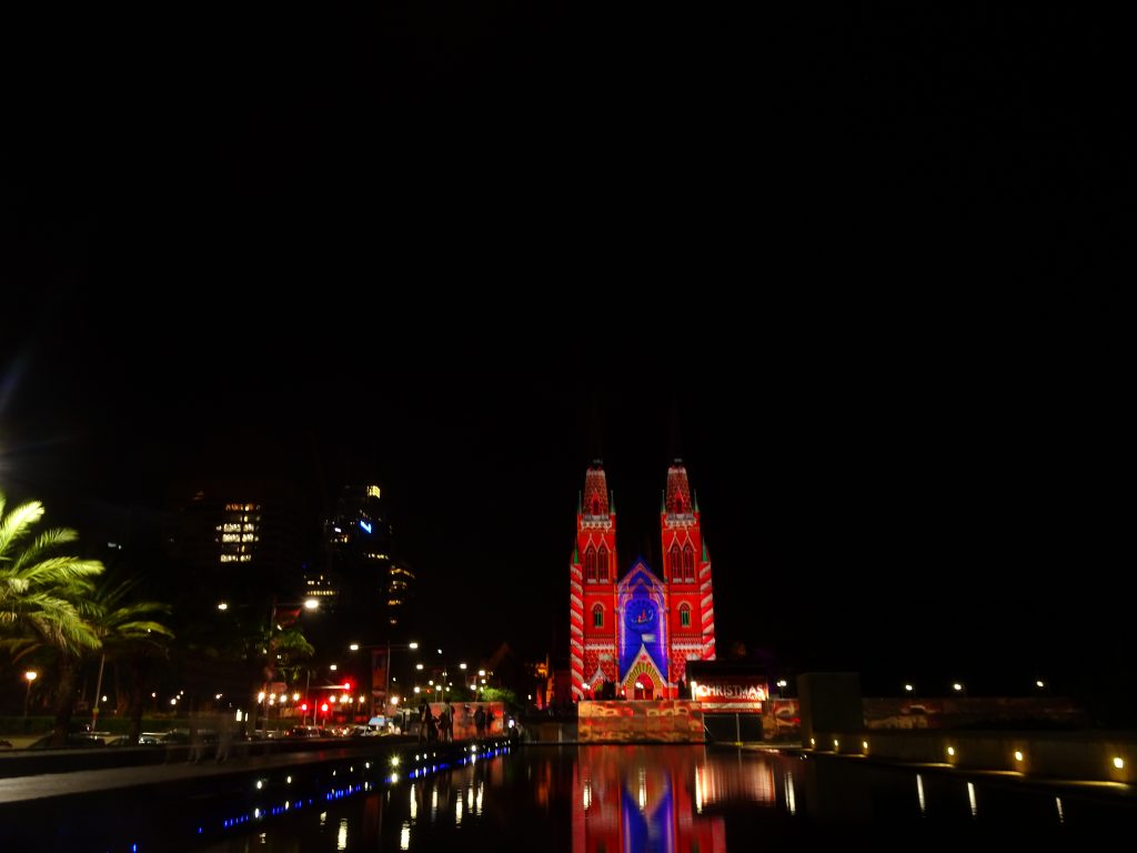 000-Lights of Christmas in Sydney St Mary's Cathedral 