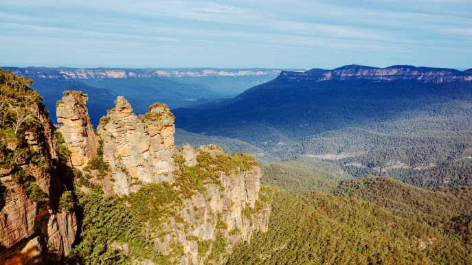 The Blue Mountains, New South Wales สถานที่ท่องเที่ยวในออสเตรเลีย