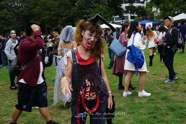 พาเหรดฮาโลวีน Zombie Walk Sydney 2017